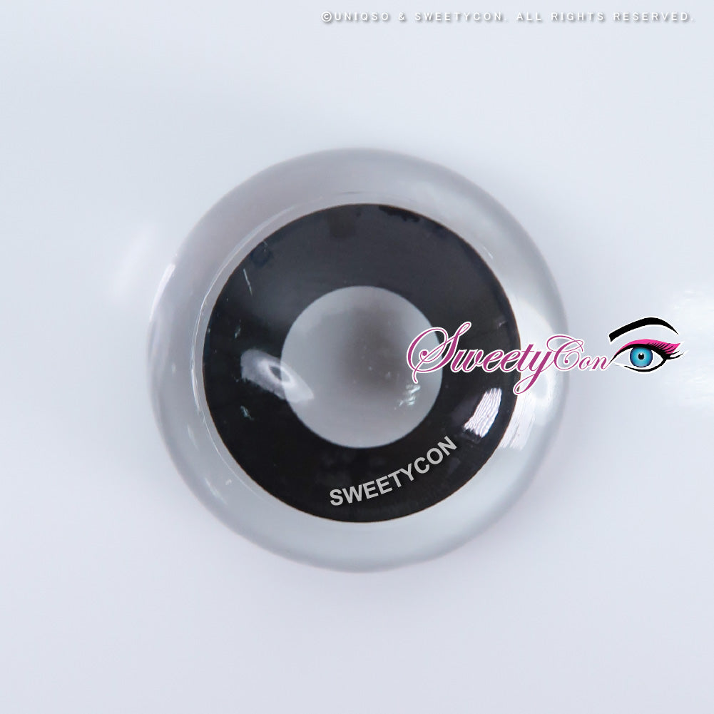 Sweety Crazy Solid Black (1 lens/pack)-Crazy Contacts-UNIQSO EU