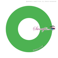 Sweety Crazy Solid Dark Green (1 lens/pack)-Crazy Contacts-UNIQSO EU