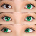 Sweety Crazy Solid Green (1 lens/pack)-Crazy Contacts-UNIQSO EU