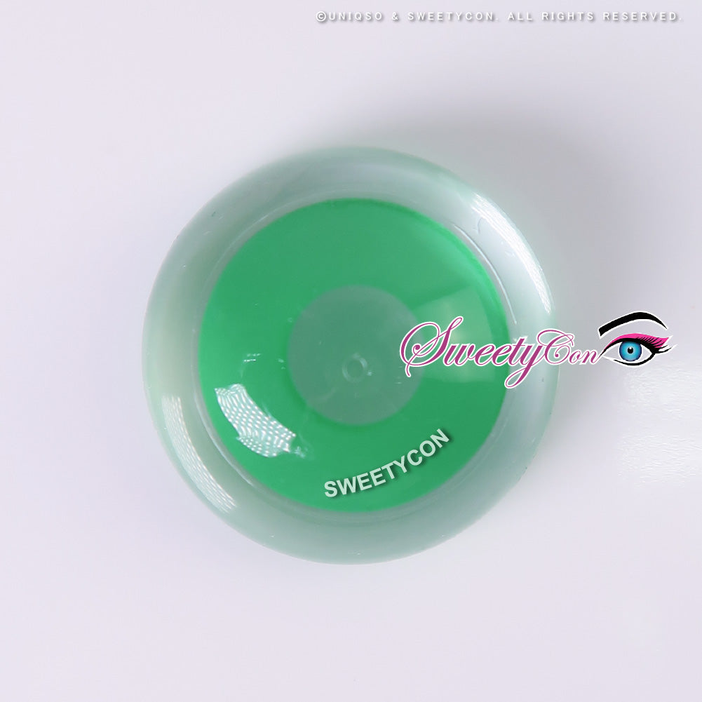 Sweety Crazy Solid Green (1 lens/pack)-Crazy Contacts-UNIQSO EU