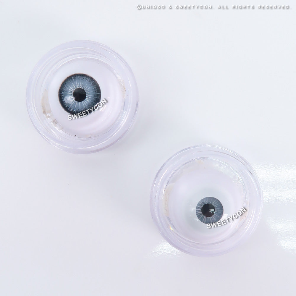 Sweety Crazy Solid White/Whiteout - 1 Day Disposable (1 lens/pack)-Crazy Contacts-UNIQSO EU