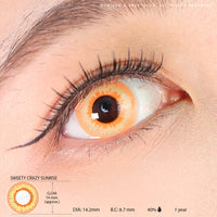 Sweety Crazy Sunrise (1 lens/pack)-Crazy Contacts-UNIQSO EU