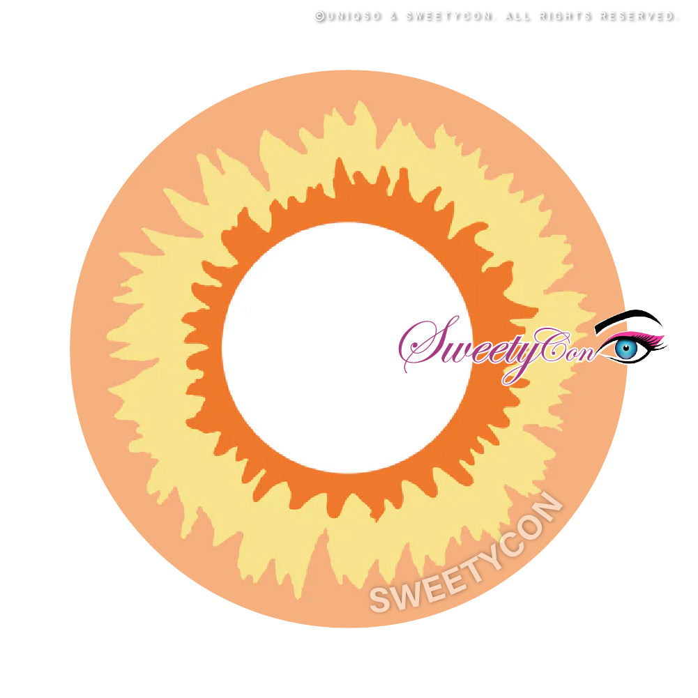 Sweety Crazy Sunrise (1 lens/pack)-Crazy Contacts-UNIQSO EU