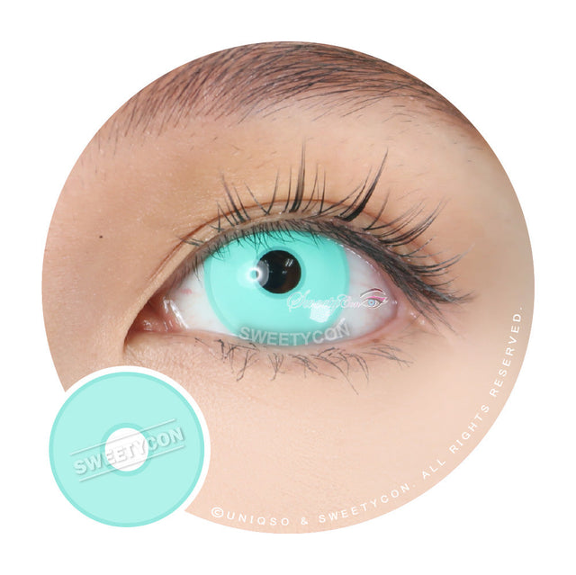 Sweety Crazy Turquoise (1 lens/pack)-Colored Contacts-UNIQSO EU