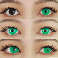 Sweety Crazy UV Glow Green (1 lens/pack)-UV Contacts-UNIQSO EU
