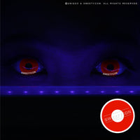 Sweety Crazy UV Glow Red (1 lens/pack)-UV Contacts-UNIQSO EU