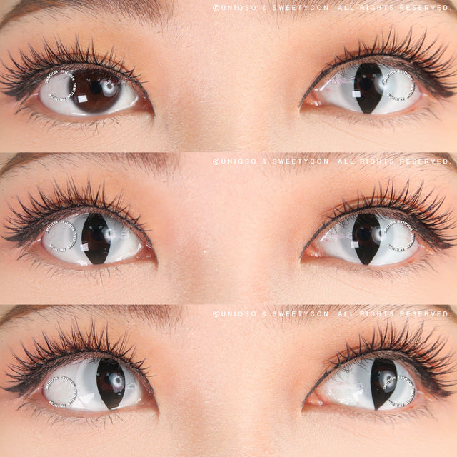 Sweety Crazy UV White Cat (1 lens/pack)-Crazy Contacts-UNIQSO EU