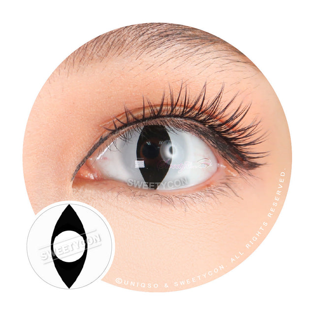 Sweety Crazy UV White Cat (1 lens/pack)-Crazy Contacts-UNIQSO EU