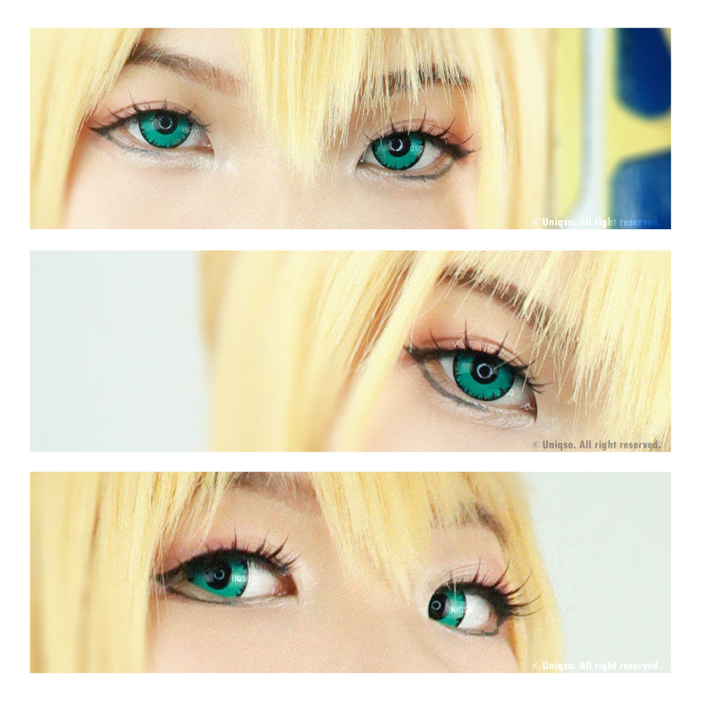 Sweety Crazy Vampire Green (1 lens/pack)-Crazy Contacts-UNIQSO EU