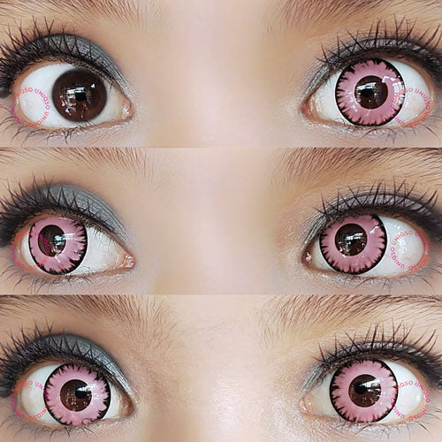 Sweety Crazy Vampire Pink (1 lens/pack)-Crazy Contacts-UNIQSO EU
