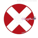 Sweety Crazy White Cross Red Eye (1 lens/pack)-Crazy Contacts-UNIQSO EU
