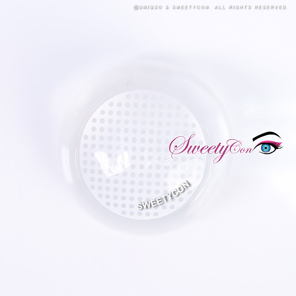 Sweety Crazy White Screen/White Mesh II (1 lens/pack)-Crazy Contacts-UNIQSO EU