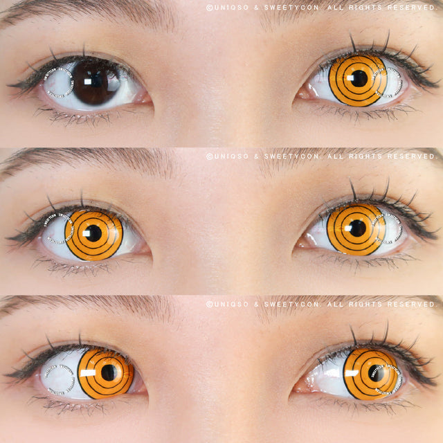 Sweety Crazy Yellow Rings (1 lens/pack)-Crazy Contacts-UNIQSO