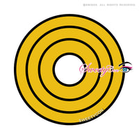 Sweety Crazy Yellow Rings (1 lens/pack)-Crazy Contacts-UNIQSO EU