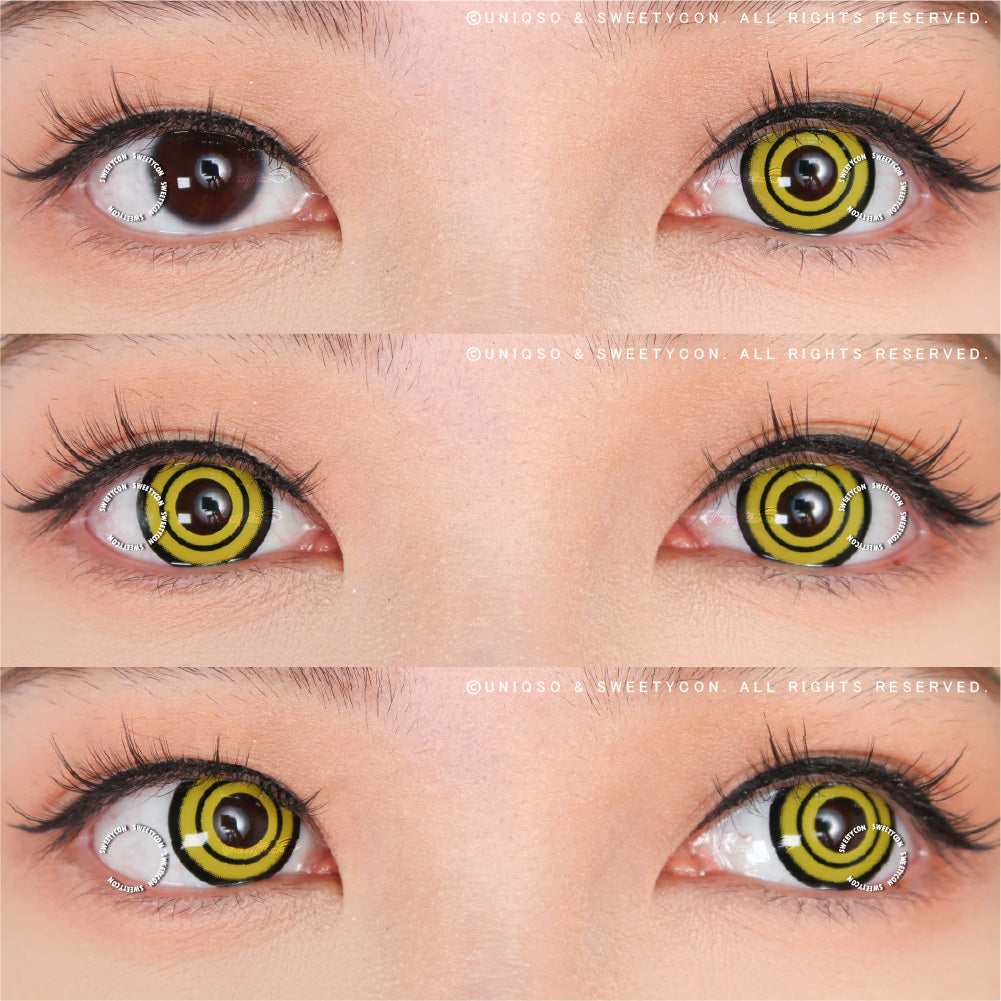 Sweety Crazy Yellow Rings V3 (1 lens/pack)-Crazy Contacts-UNIQSO EU