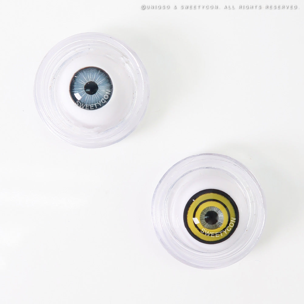 Sweety Crazy Yellow Rings V3 (1 lens/pack)-Crazy Contacts-UNIQSO EU