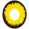 Sweety Crazy Yellow Werewolf (1 lens/pack)-Crazy Contacts-UNIQSO EU
