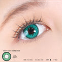 Sweety Crazy Zombie Green (1 lens/pack)-Crazy Contacts-UNIQSO EU