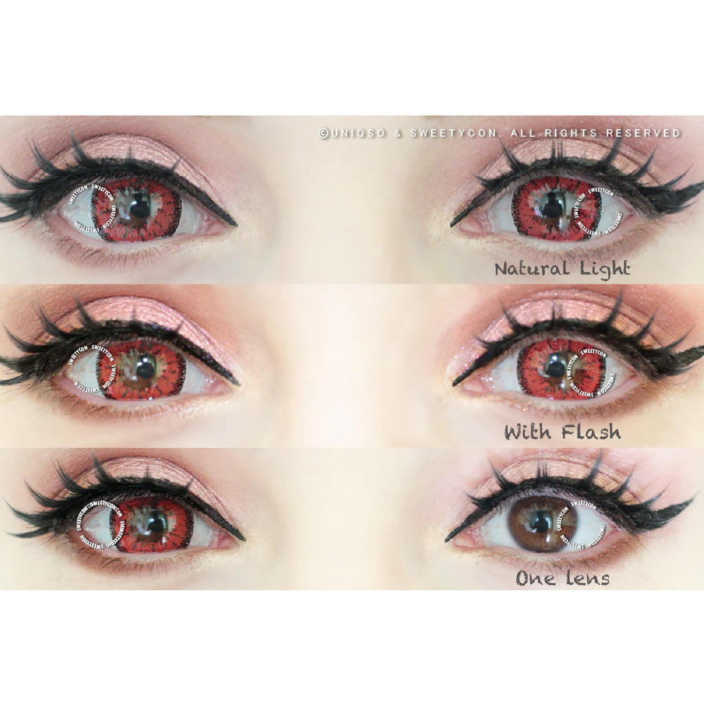 Sweety Crazy Zombie Red (1 lens/pack)-Crazy Contacts-UNIQSO EU