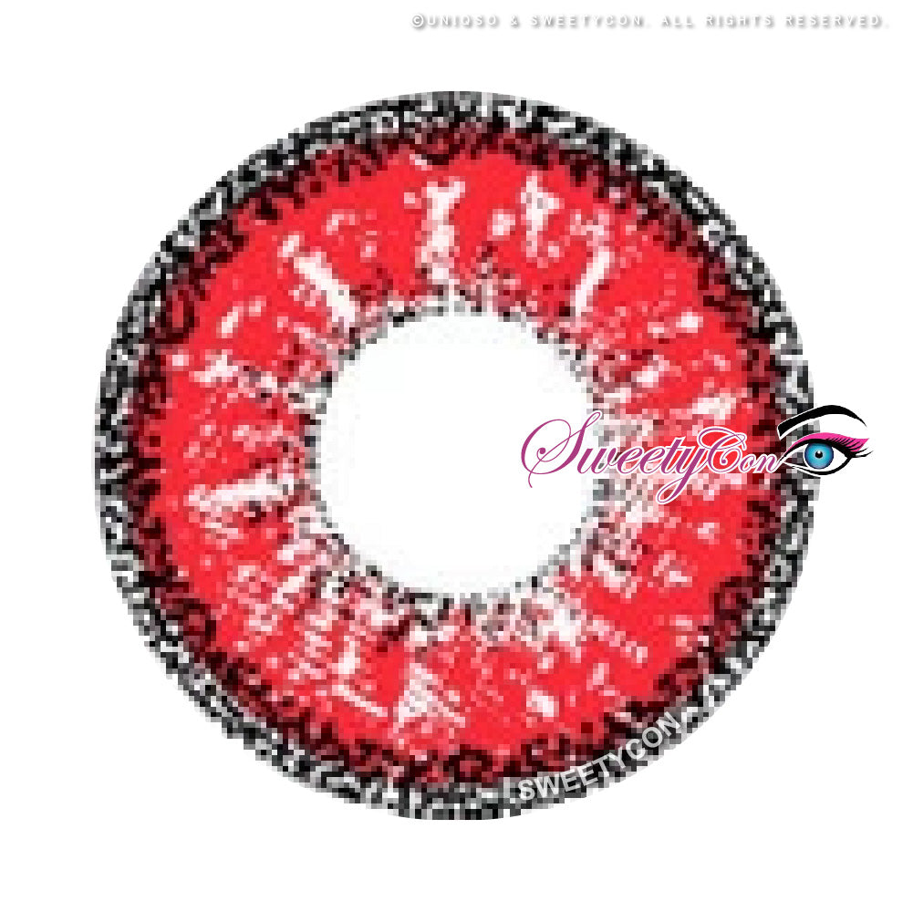 Sweety Crazy Zombie Red (1 lens/pack)-Crazy Contacts-UNIQSO EU