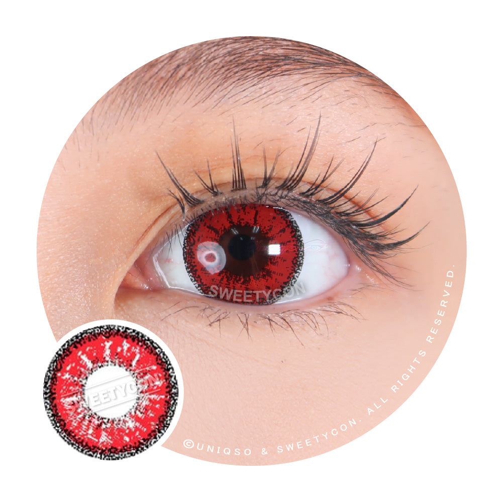 Sweety Crazy Zombie Red (1 lens/pack)-Crazy Contacts-UNIQSO EU