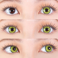 Sweety Crazy Zombie Yellow (1 lens/pack)-Crazy Contacts-UNIQSO EU
