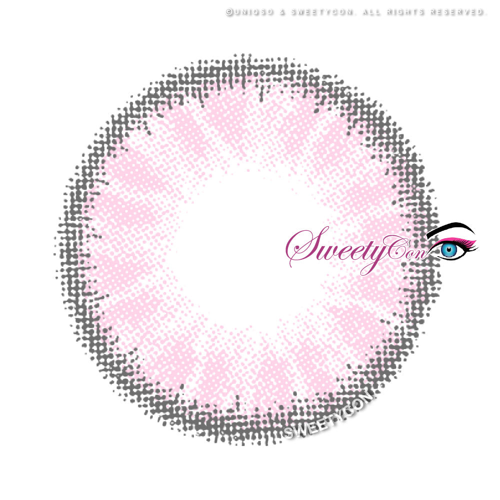 Sweety Crystal Pink (1 lens/pack)-Colored Contacts-UNIQSO EU