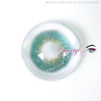 Sweety Dazzling Hazel Green (1 lens/pack)-Colored Contacts-UNIQSO