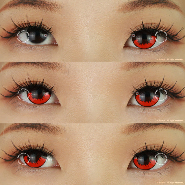 Sweety Demon Killer - Burning Fire (1 lens/pack)-Colored Contacts-UNIQSO EU