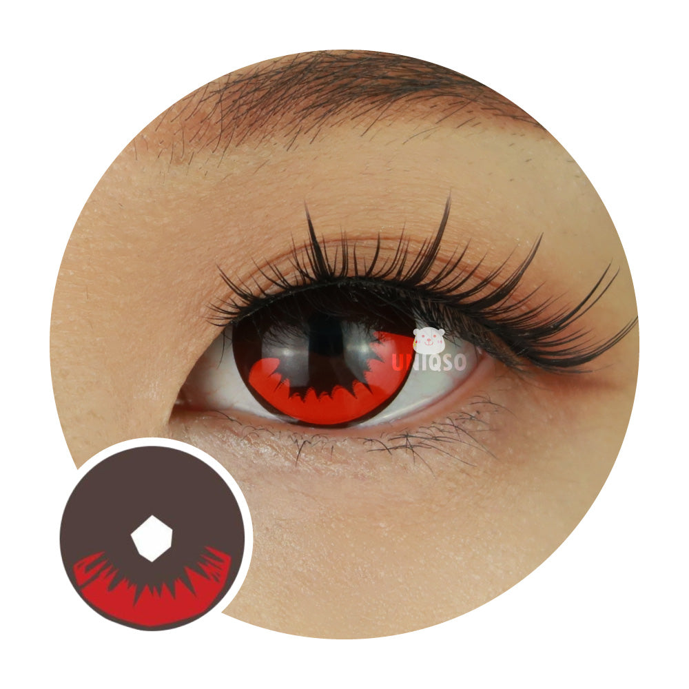 Sweety Demon Killer - Burning Fire (1 lens/pack)-Colored Contacts-UNIQSO EU