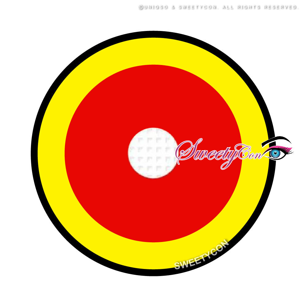 Sweety Demon Killer - Fire Flame (1 lens/pack)-Colored Contacts-UNIQSO EU