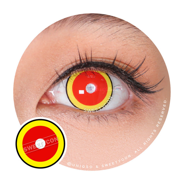 Sweety Demon Killer - Fire Flame (1 lens/pack)-Colored Contacts-UNIQSO EU