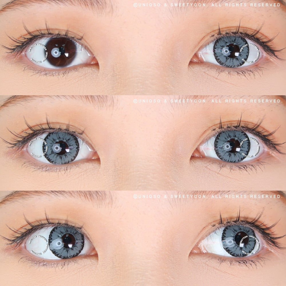 Sweety Devil Grey (1 lens/pack)-Colored Contacts-UNIQSO EU