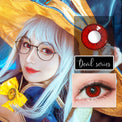 Sweety Devil Red (1 lens/pack)-Colored Contacts-UNIQSO EU