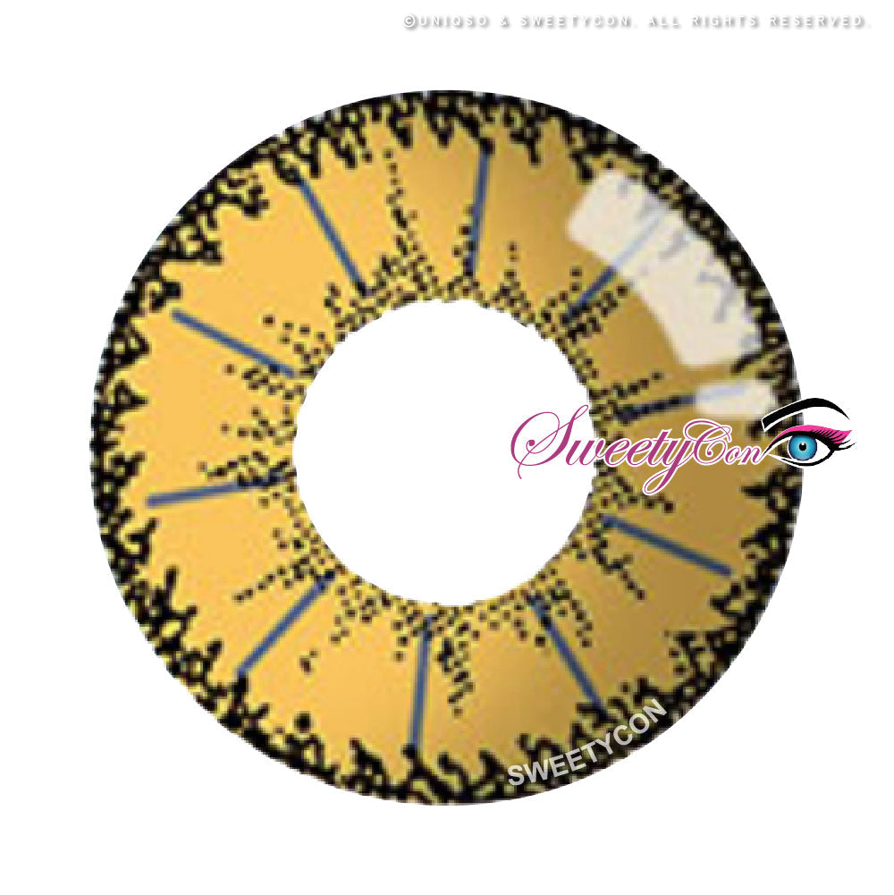 Sweety Devil Yellow (1 lens/pack)-Colored Contacts-UNIQSO EU