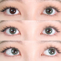 Sweety Emerald colored contacts