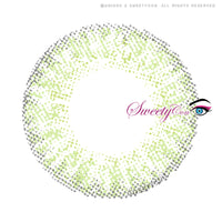Sweety Emerald colored contacts