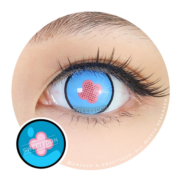 Sweety Fire Force Princess Hibana Blue Eye (1 lens/pack)-Colored Contacts-UNIQSO EU