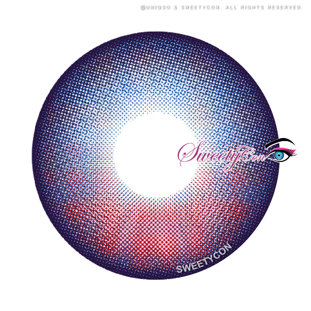 Sweety Frostfire Violet Pink (1 lens/pack)-Colored Contacts-UNIQSO EU