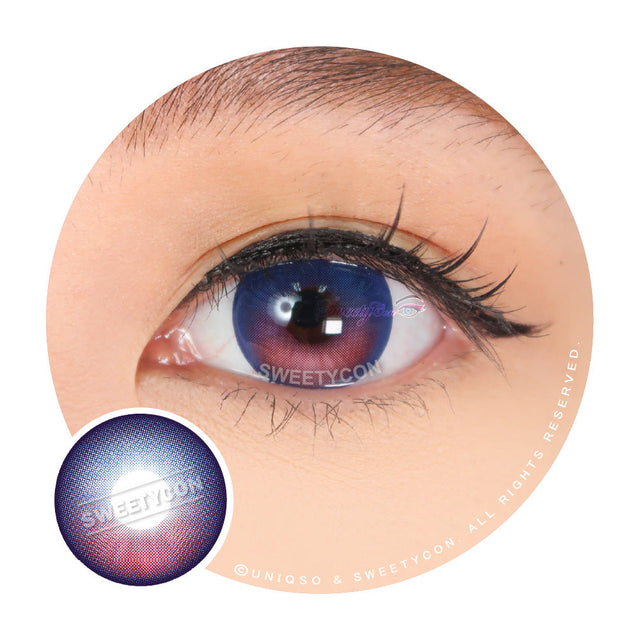 Sweety Frostfire Violet Pink (1 lens/pack)-Colored Contacts-UNIQSO EU