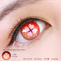 Sweety Genshin Impact Klee (Clover) (1 lens/pack)-Colored Contacts-UNIQSO EU