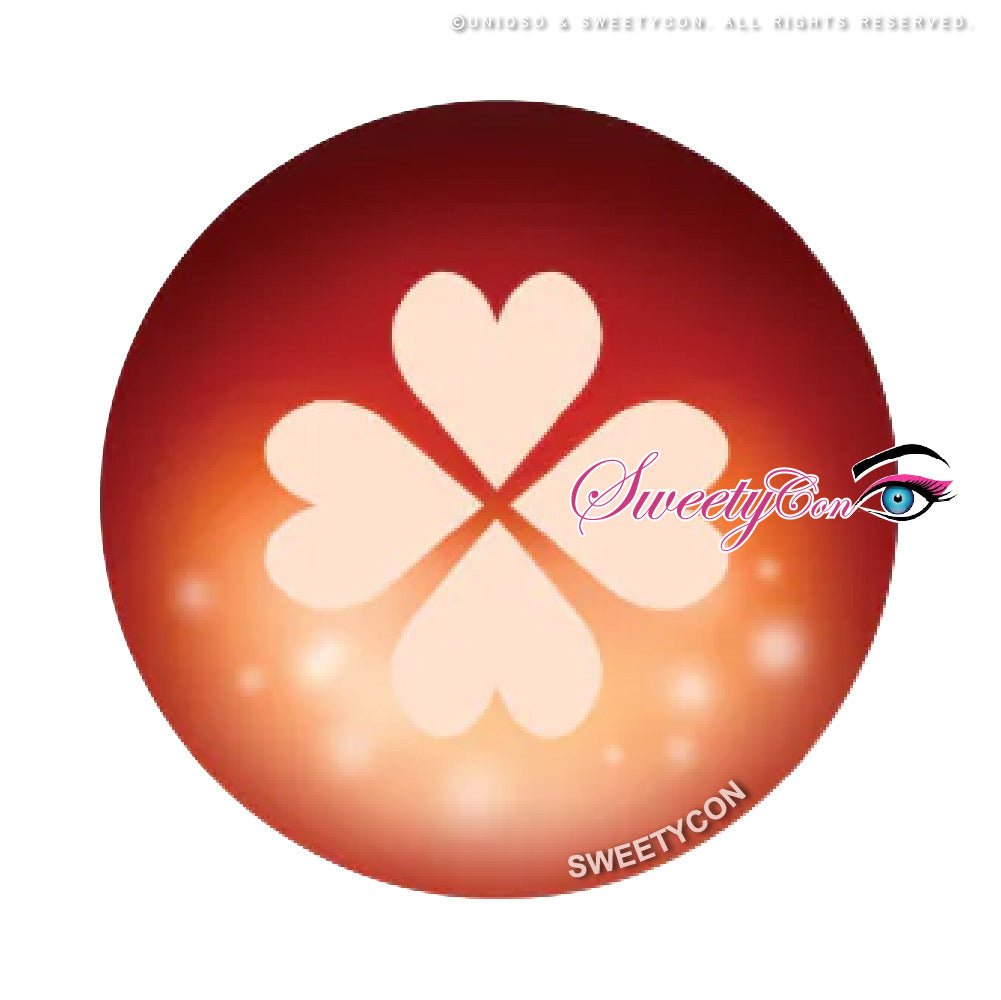 Sweety Genshin Impact Klee (Clover) (1 lens/pack)-Colored Contacts-UNIQSO EU