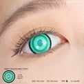 Sweety Crazy Green Ring (1 lens/pack)-Colored Contacts-UNIQSO EU