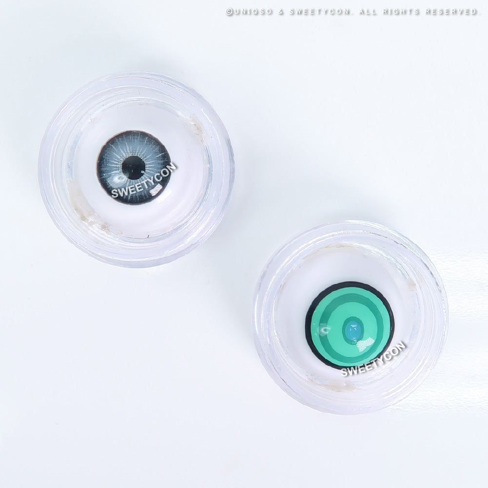 Sweety Crazy Green Ring (1 lens/pack)-Colored Contacts-UNIQSO EU