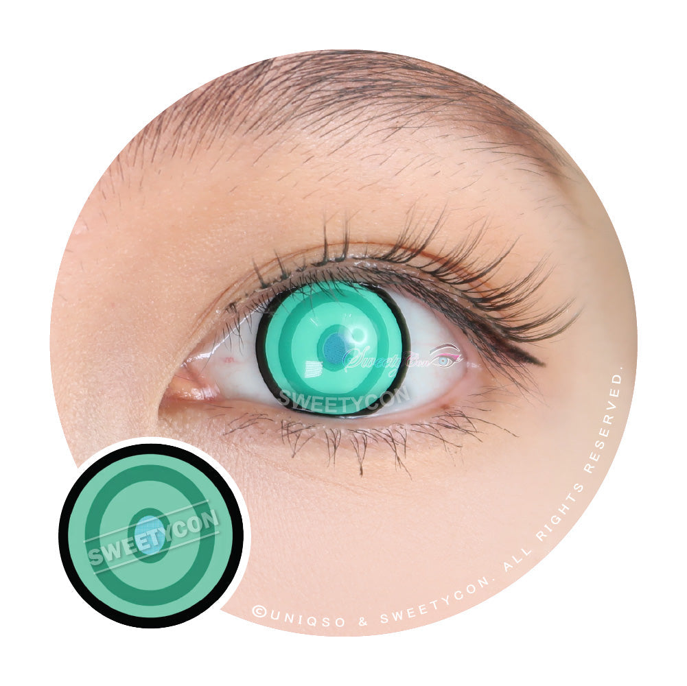 Sweety Crazy Green Ring (1 lens/pack)-Colored Contacts-UNIQSO EU