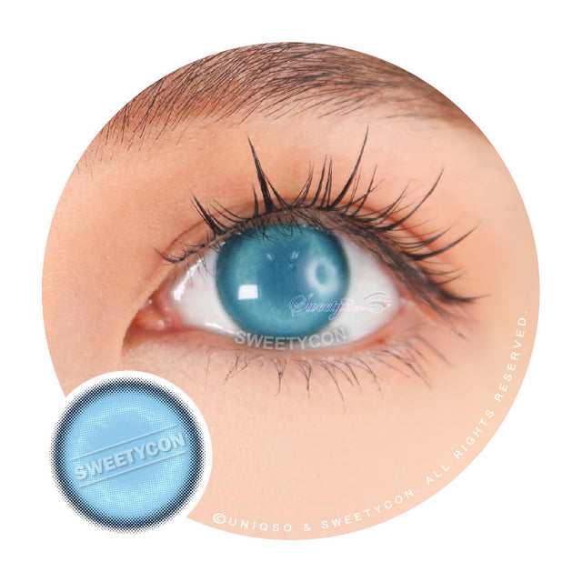 Sweety Glass Ball Blue (1 lens/pack)-Colored Contacts-UNIQSO EU