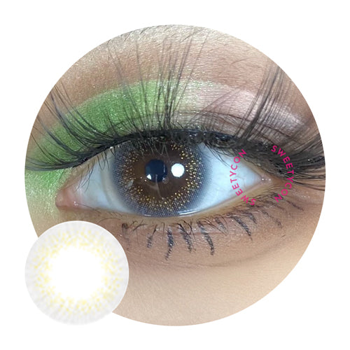 Sweety Glitter Mousse Grey (1 lens/pack)-Colored Contacts-UNIQSO EU