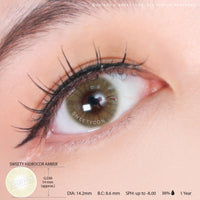 Sweety Hidrocor Amber (1 lens/pack)-Colored Contacts-UNIQSO EU