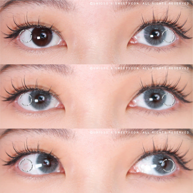 Sweety Hidrocor Graphite (1 lens/pack)-Colored Contacts-UNIQSO EU