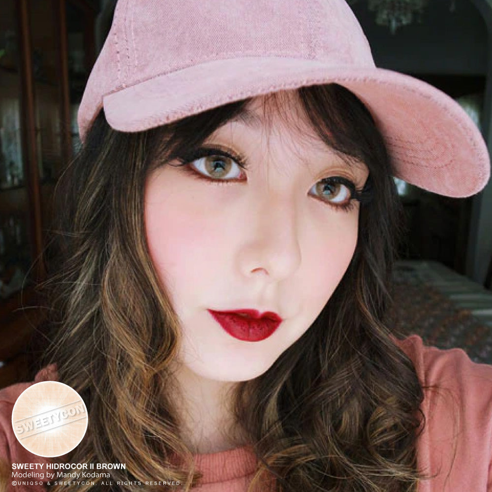Sweety Hidrocor II Brown (1 lens/pack)-Colored Contacts-UNIQSO EU